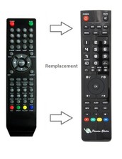 Télécommande de remplacement