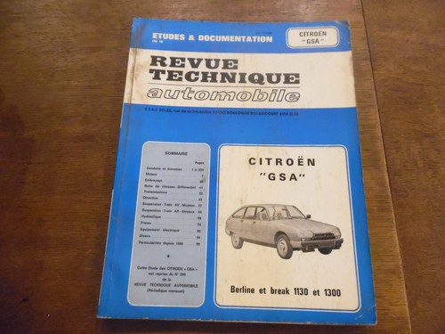 Rta citroen gsa - citroen,
