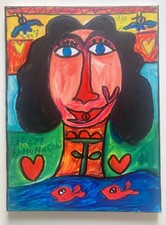 JABER Acrylique, feutre sur