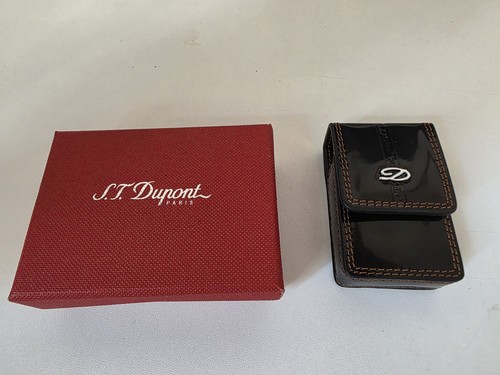 Briquet dupont plaque - st,