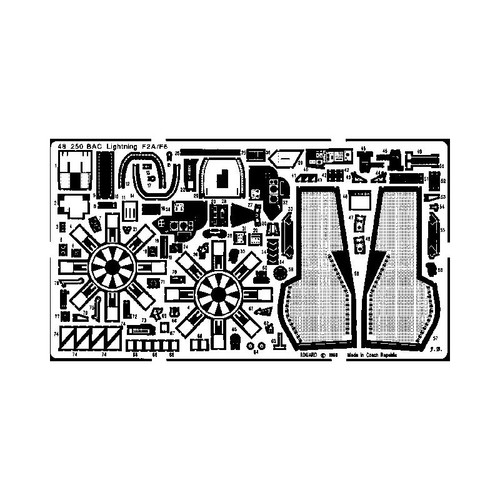 Eduard 48250 bac - 48250, lightning