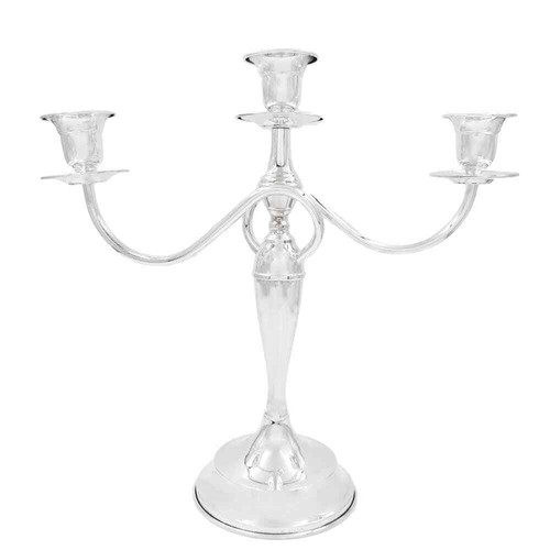 Candélabre argent massif 925 - massif,