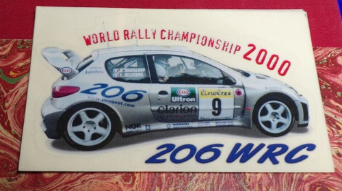 Autocollant world rally - world,