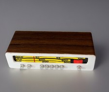 Poste Radio Miniature Vintage Bodo Hennig Radio German Dollhouse 70/80