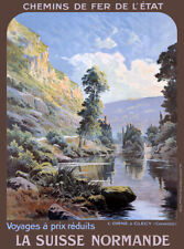 Affiche chemin de fer État -