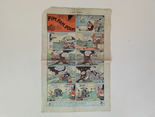 Journal mickey ancien pim - ancien,