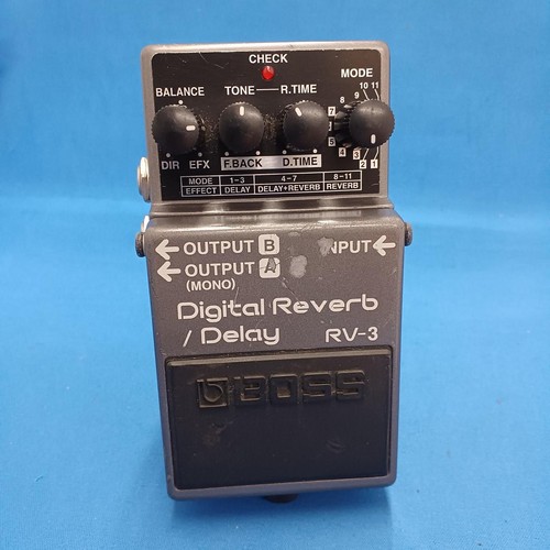 Boss digital reverb - boss, delay