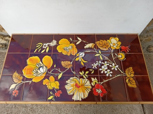 Table vintage vallauris annie - table,