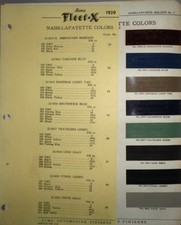 Brochure feuille puce couleur