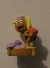 Feve série  Langage des fleurs l iris maya l'abeille