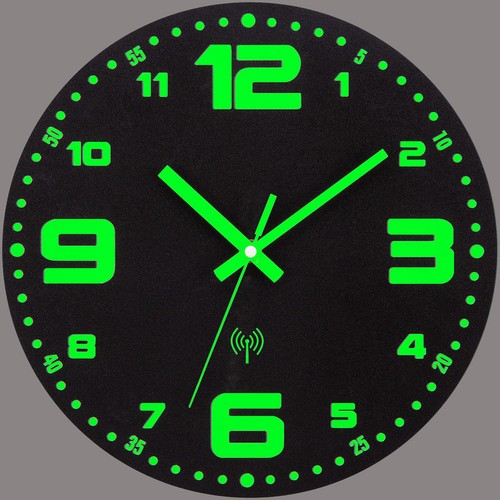 Horloge murale radiopilotée - horloge,