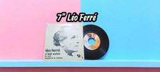 Disque 45 Tours Vinyle 7"  3 titres Léo Ferré C' est Extra Chanson française