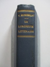 Charles MONSELET - La Lorgnette Littéraire - EO Relié Poulet-Malassis 1857 TBE