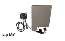 DYMBOX ENSEMBLE - DEFLECTEUR + RÉSISTANCE 2,9 KW + THERMOREGULATEUR 4,5 KW