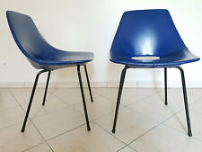 Lot de 6 chaises Amsterdam par Pierre Guariche pour Steiner 1955