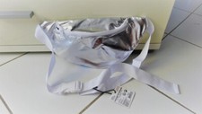 Sac Banane zippé argent blanc