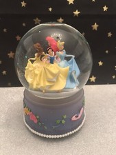Disney Enchanted Princess Musical Snowglobe - Enesco Fur Elise - Preowned