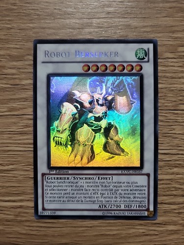 Carte robot berserker - carte,