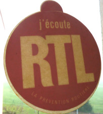 Ancien autocollant sticker de