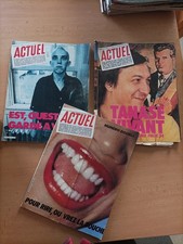 Lot ACTUEL Magazine NOUVELLE SÉRIE  3 N° Double