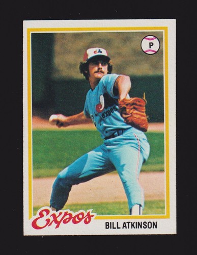 1978 topps bill - 1978, atkinson
