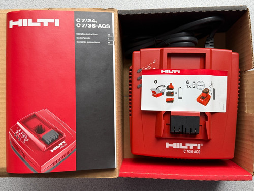 New hilti acs - new, 7/36-acs