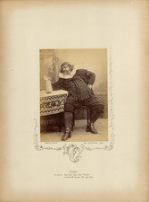 Harald Paetz, Theatre, Gregers vintage albumen printHarald Johan Caspar Paet