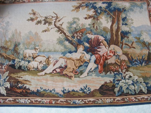 Tapisserie aubusson tissage - tapisserie,