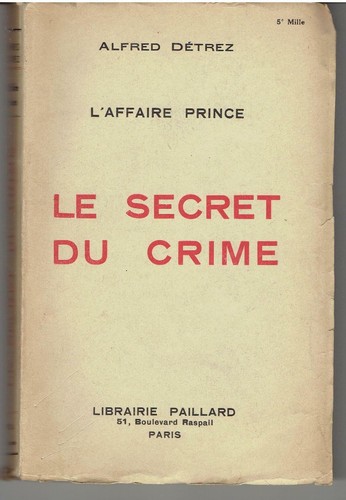 Affaire prince secret - le, du