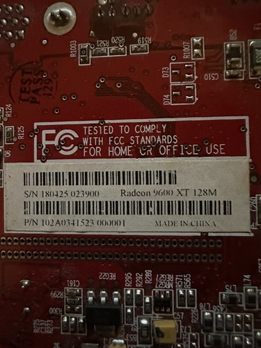 Ati radeon 9600 128m - xt, vga