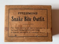 RARE OBJET pour MEDECINS COLLECTIONNEURS - BOITE COMPLETE ANTI VENIN