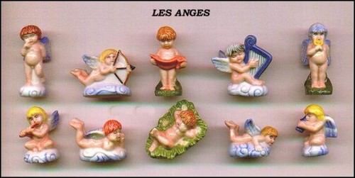 Anges putti set figurine - putti,