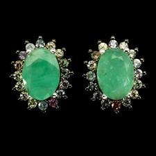 925 Argent Sterling Boucles