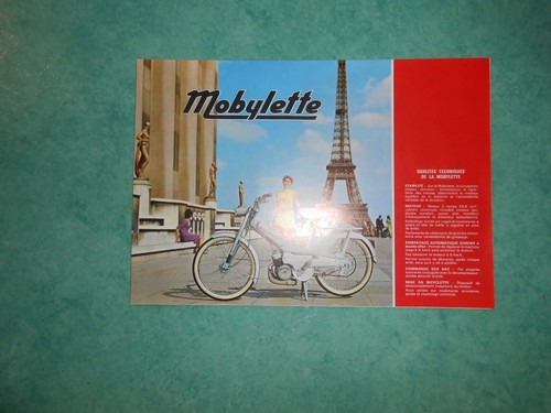 Publicité mobylette - publicité,