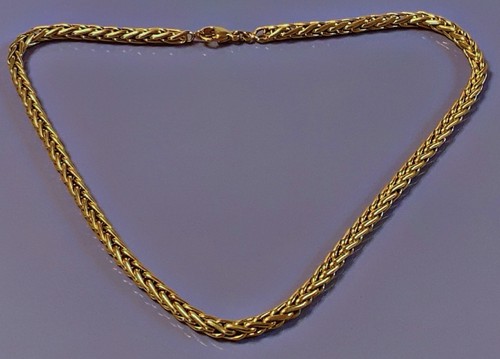Superbe collier plaqué - , or