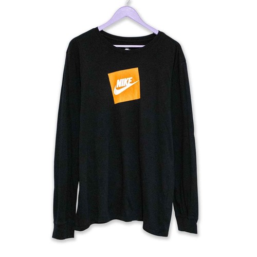 Shirt nike noir manches - nike, À