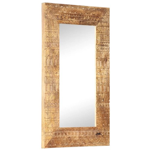 Bois manguier solide miroir - de,