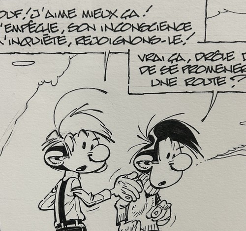 Seron planche originale 2 - -, p.