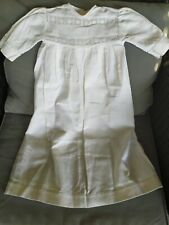 Robe de Baptême ou Poupée Ancienne Brodée 1920 vêtement textile 