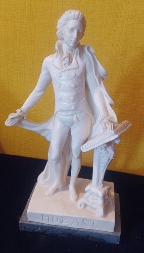 Statuette mozart santini - mozart., a.santini