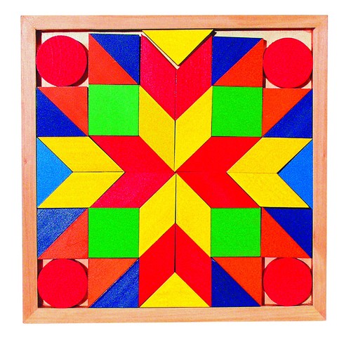 Jeu bois mosaique ans - en,