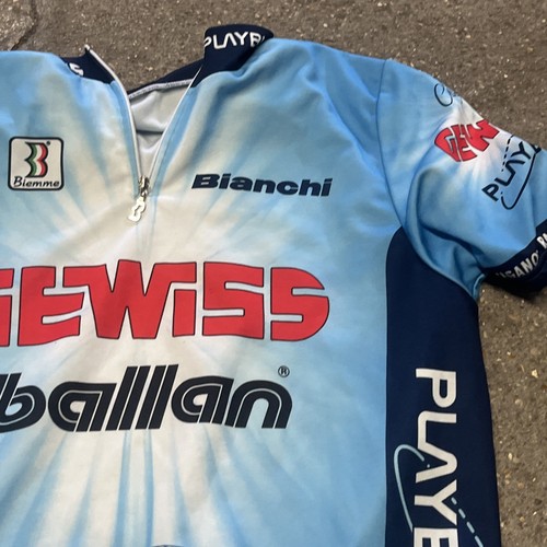 Maillot vélo rétro biemme - vélo,