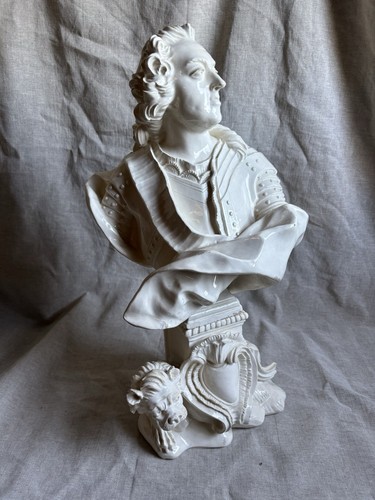 Buste louis faïence - buste, en
