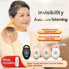 5.3 Bluetooth Headset Single Side In-Ear Sound Hearing Aids Seniors Hearing Aids