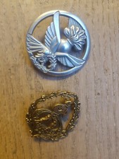  Lot a identifier aigle  parachutiste para commando gendarmerie police chasse