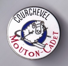 RARE PINS PIN'S .. ALCOOL VIN WINE VIGNE GRAND CRU SKI CLUB MOUTON CADET 33 ~FU