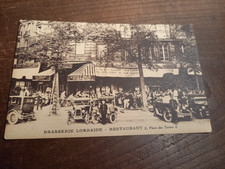 Carte postale ancienne de la Brasserie Lorraine, 2 place des Ternes Paris