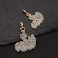10K Or Naturel Diamant Allah