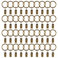 Paquet de 40 Pinces à Rideaux Vintage, Anneau de Rideau de Draperie DéCorat2830