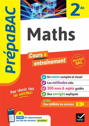 Prépabac maths 2de cours - -,